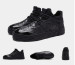 Patent PU Leather Men Sports Snakers