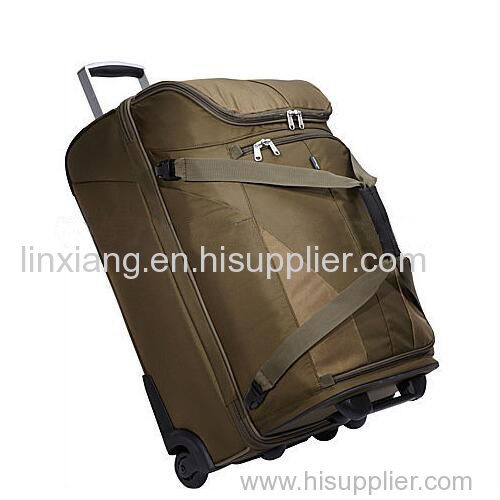 opening travel trolley luggage bag