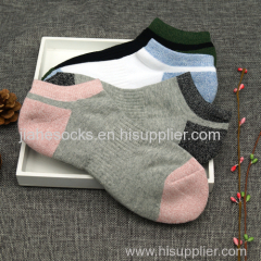 Popular Terry Cotton Low Cut Women Socks