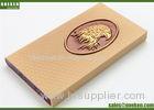 Eagle Design Real Leather Power Bank Portable 3000mAh Mobile Phone Chargers