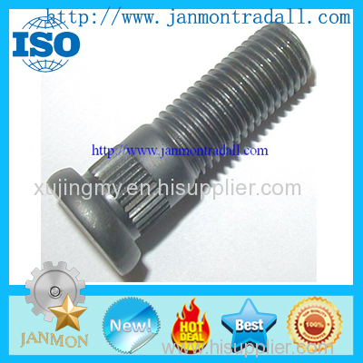 Customized Tyre Bolt and Nut for Tractor auto wheel hub bolt auto fasteners truck hub bolt tractor hub bolt zinc plated