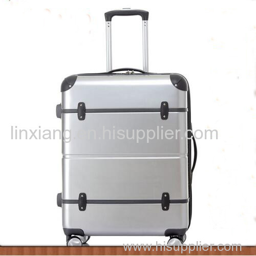 Pink Vintage Abs Suitcases Travel Luggage 3 piece Trolley Luggage