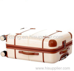 Pink Vintage Abs Suitcases Travel Luggage 3 piece Trolley Luggage