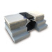 flush mounted aluminum expansion joint for concrete floor