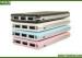 Leather Surface LCD Display Power Bank 3 USB Ports Portable Mobile Phone Charger 8000mAh