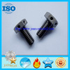 Customized Special Hex Head Bolt With Holes in it (as drawing)Black hex bolt with hole grade 8.8 10.9 12.9 Hex head bolt