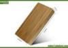 Dual Port Wood Power Bank 3600mAh 2A USB Connected 108g With LED Lights