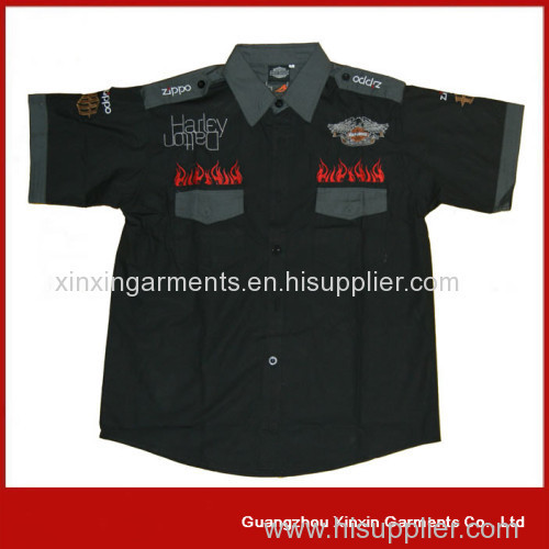custom embroidery f1 racing garment and shirts