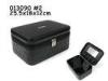 Cosmetic Packaging Leather Makeup Box Beauty Case Bag SGS Certification