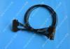 22 Pin Male to Female Hard Drive SATA Power Cable Black Slimline 20 Inch