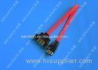 PVC Power Serial ATA High Speed SATA Cable 15 Pin SATA To ESATA 7 Pin