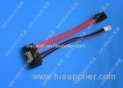 Anti - Static Shielded SATA HDD Power Cable Male To Male Extension Lightweight