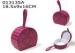 Valentines Day Decoration Gift Box Set Purple Pink Color With Faux Leather Loop