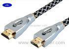 In Wall Colored High Speed Flat HDMI Cable Customized For Monitor A / V Receiver