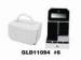 Ring Set Mirror Custo Color White Leather Jewelry Box Dor Display Eco Friendly