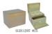 Pink Jewelry Packaging Box PU Leather Box For Make Up