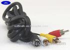 Multimedia 9 Pin To 3 RCA Male Cable Din Cord Red Yellow White Color