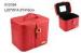 Handmade Nice Large Leather Jewelry Box Durable ISO9001 Certification