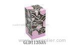 Professional Flower Rectangle Lipstick Paper Box Packaging With Cmyk Printing
