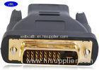 Black / Blue Laptop Wireless HDMI DVI Adapter Assembly UL RoHS Certification