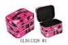 Black Velvet Inside Ladies Makeup Box Recycled Hard Cosmetic Case OEM / ODM