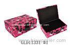 Customized Size PU Cosmetic Bag Portable Makeup Case SGS Certification