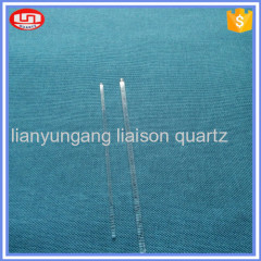 low price quartz glass tube for heat with OD 6mm