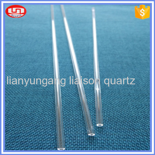 siliva glass quartz tube for heating and lighting UV Lamp