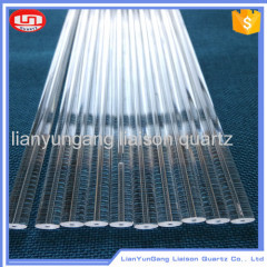 Transparent High Quality Thick Wall Quartz Glass Tubes tubing pipes