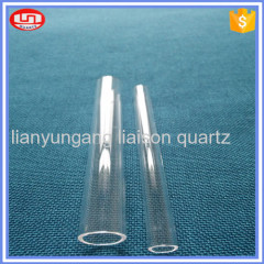 Two ends open clear quartz glass tube high temperature resistant