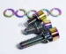 titanium GR5 screws made in China best quality with colorful or rainbow golden red blue purple black