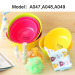 Wholesale multifunctional round baby plastic basin