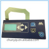 .Membrane keypad switch panel with LCD transparent window