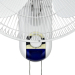 16'' Hydroponic Wall Mount Fan with Non-Flamable Material