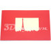 Eiffel Tower 2-Pop up card-Birthday card-3D card-Handmade card-Laser cut