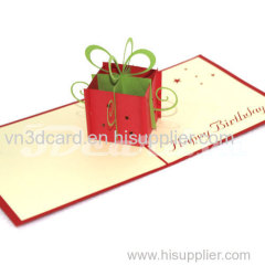 Gift Box 2-Birthday card-3d card-Pop up card-Handmade card