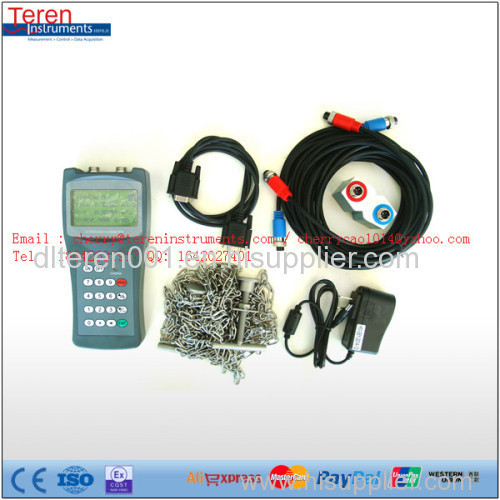 Clamp On Liquid High Accuracy Oil Milk Sea Water Ultrasonic Flowmeter