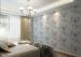 Embossed PVC Vinyl Wallpaper / Floral Interior Decorating Wallpaper Strippable