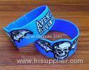 Adjustable Silicone Rubber Parts Silicone Rubber Wristbands With Embossed Print Design
