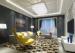 Waterproof Black Living Room Wallpaper / PVC Vinyl Removable Wallpaper