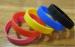 Fashion Custom Silicone Bracelet Excellent Debossed For Business Promotion