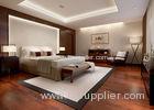 Soundproof Cream Embossed Floral Wallpaper For Walls Interior Decorating