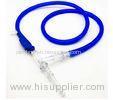 Blue LED Flashlight Hookah Shisha Hose Food Grade With 1.8m Customized Length