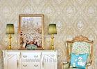 European Retro Vintage Wallpaper Non Woven Leaf Flowers Pattern for Bedroom