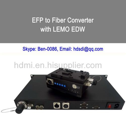 EFP to Fiber Converter with LEMO EDW