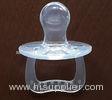 Transparency Silicone Baby Pacifier Food Grade With Big Plush Size Nipple Teat