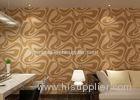 Contemporary Non Woven 3D Wallpaper For Bedroom / Living Room European Style