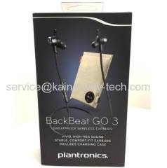 Plantronics BackBeat GO 3 Wireless In-Ear Stereo Headphone Earbuds Factory Price