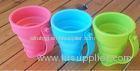 Coffee Drinking Silicone Drinking Cups Food Grade With Customized Logo 170ml