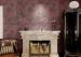 Removable Embossed Country Style Wallpaper / Vinyl Modern Wallcovering